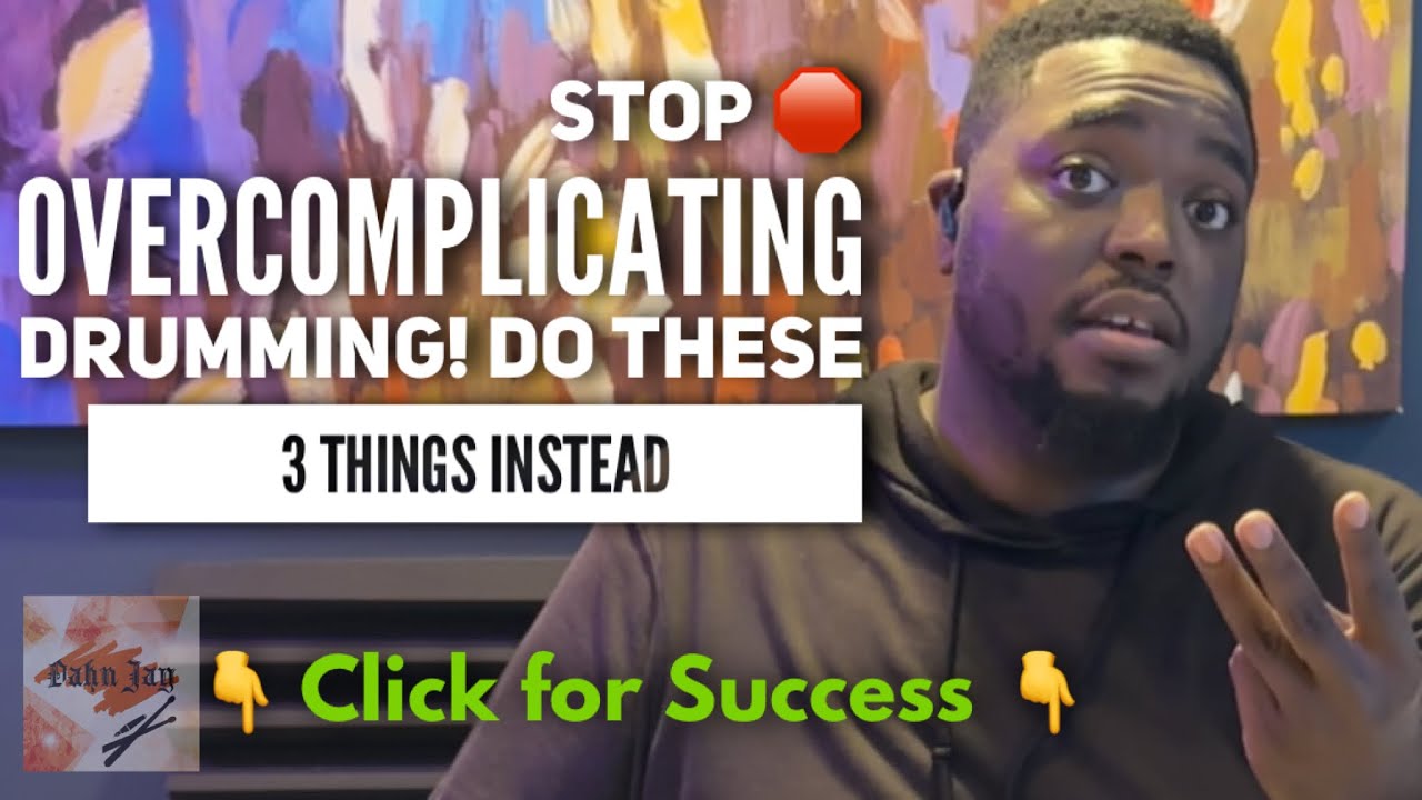 Вы слишком усложняете свою игру на барабанах: используйте эти 3 простых приёма, чтобы звучать лег...