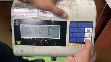 Platform Scale 60kg EXCELL - DTWH3 / LTWH3 / FTWH3