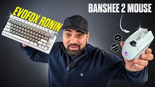 Trending Gaming Mouse &amp; Keyboard in 2026 - EVOFOX Banshee 2 &amp; Ronin Mechanical Wireless