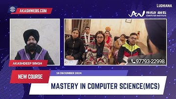 Mastery in Computer Science(MCS) | Akash Webs Computer Institute