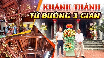 Trải Nghiệm Lễ Khánh Thành Mẫu Từ Đường 3 Gian Do Kisato Thi Công Trọn Gói Tại Nho Quan, Ninh Bình