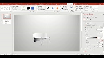 PowerPoint tutorial 2. 3D Shadow effect
