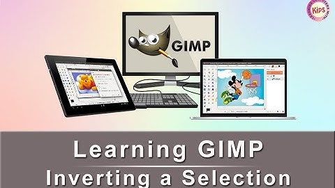 Learning GIMP: Inverting a Selection