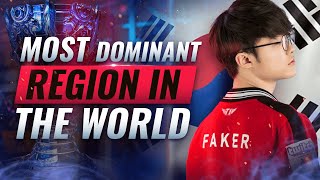 The MOST DOMINANT Region in League of Legends History: The Rise of Korea
