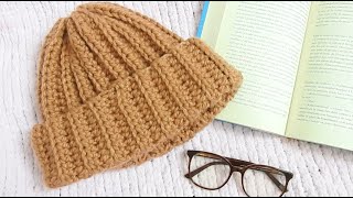 Gorro tejido a crochet paso a paso para principiantes