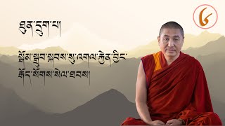 སྒོམ་སྒྲུབ་འཆད་ཁྲིད། ཐུན་དྲུག་པ། ལྷ་རམས་པ་ཏྲེ་ཧོར་ཟླ་བ་ཚེ་རིང་མཆོག Meditation for Teachers 6