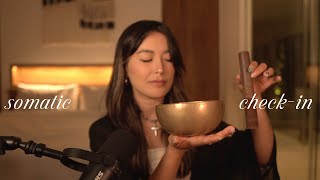 asmr meditation 📿 how to connect with your body when you're overwhelmed (somatic parts work & NLP)