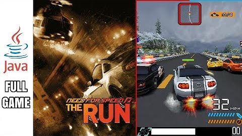 NEED FOR SPEED THE RUN 3D - Java Game (Full Gameplay No Commentary)