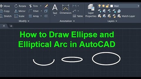 How to Draw Ellipse and Elliptical Arc in AutoCAD