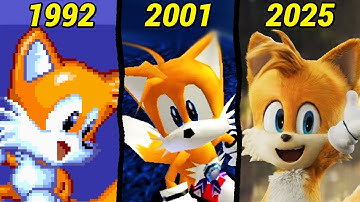 Evolution of Tails in Sonic Games (1992–2025)