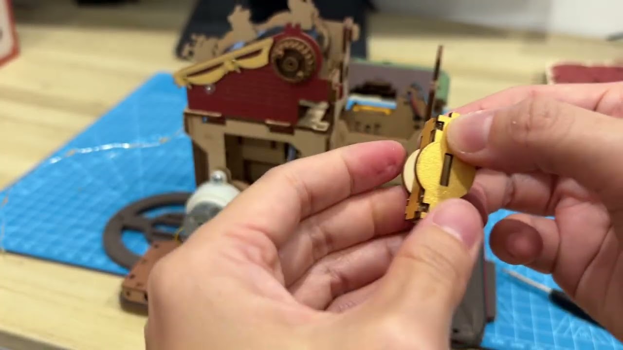 ROKR 3D Wooden Mechanical Puzzle: Dream Gift Factory