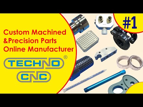 Custom Machined and Precision Parts Online Manufacturer and Supplier #technocnc