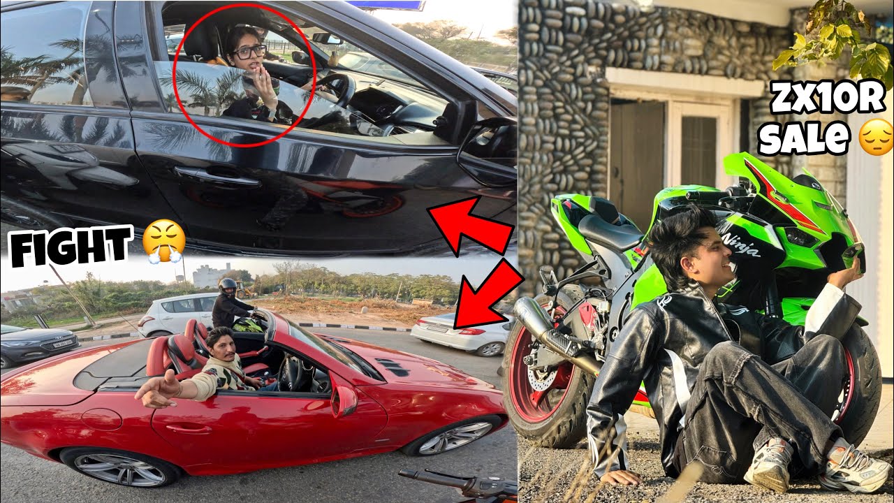 Supercar wale Ke Sath Ladai Ho Gyi 😔Apni Zx10r Sale Ho Gyi 💔