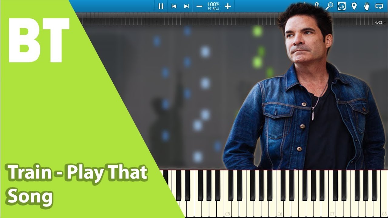 Train Play That Song (Piano Cover) + Sheets YouTube