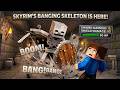 The Banging Skeleton: SKYRIM MEME &amp; New MINIBOSS in Minecraft!?