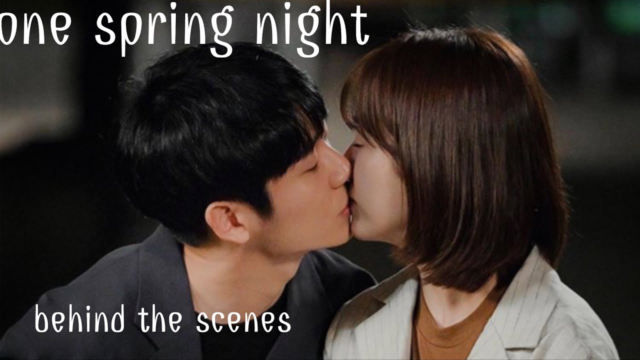 Jung Hae In & Han Jimin One Spring Night Behind the Scene