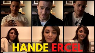 Hande Ercel ve Kerem Burcin Live 🔴 Hande Ercel Instagram live 2020  | oct 2020