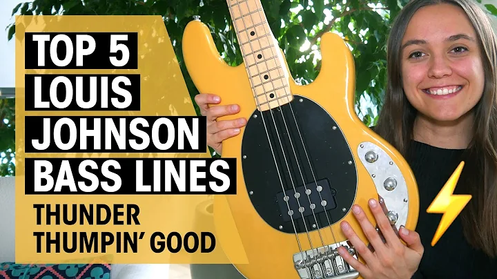 Top 5 Louis Johnson Bass Lines |Michael Jackson, T...