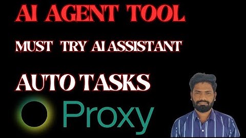AI Agentic Actions Explained: Meet Proxy AI (The Future of AI!)