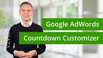 How to use Google AdWords Countdown Customizers