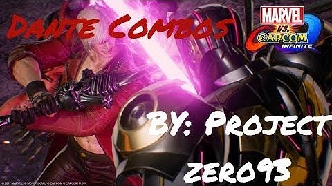 MVC-Infinite: Dante solo combos (Story Demo)