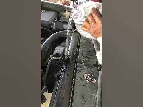 How to fill Radiator water and check sound #youtube - YouTube