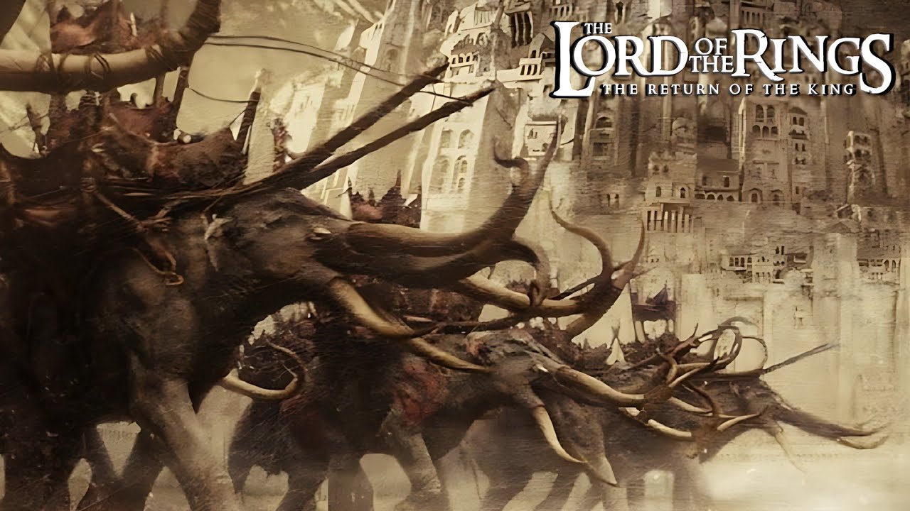 Rohan Army vs Haradrim 4K™ | Lord Of The Rings The Return Of The King ...