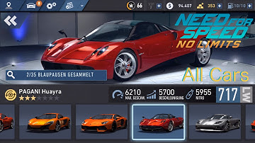 [All available Cars] Need for Speed - No Limits [1080p / FullHD]