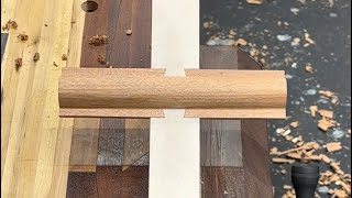 Cutting a rotating dovetail joint