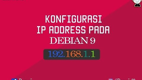Cara setting Ip Address di Debian 9 VIrtualbox #1