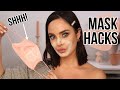 10 Mask Tips, Tricks & Hacks To Save Your Skin/Makeup!