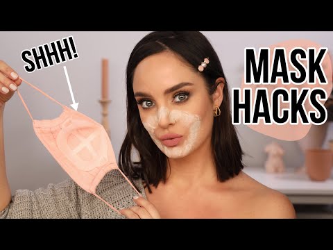 Video: Applying Makeup With A Mask - Tips From The Pros