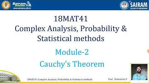 Lecture Video_18MAT41_Module-2_Cauchy