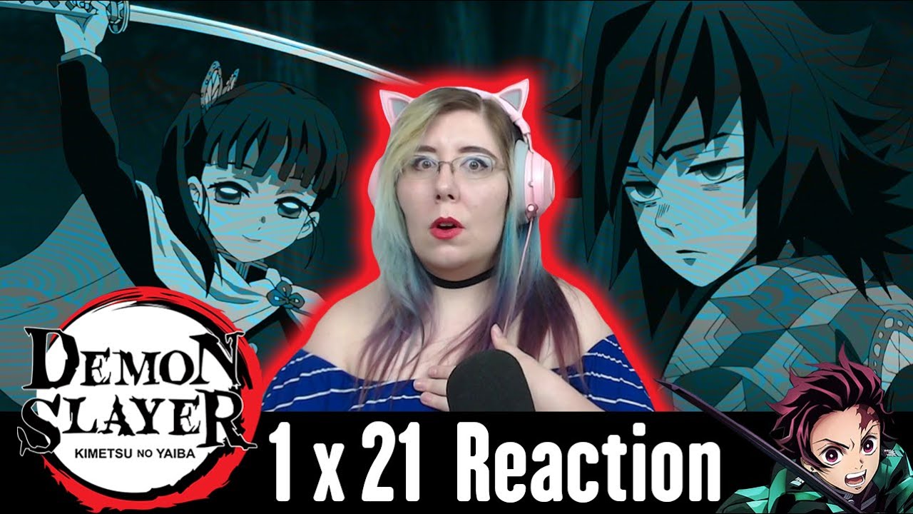 ALL THE DEMON SLAYERS - Demon Slayer S1 E21 REACTION - Zamber Reacts