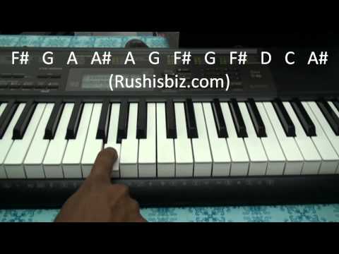 Iddarammayilatho Theme Piano Notes Tutorial | 7013658813 - PDF NOTES/BOOK - WHATS APP US