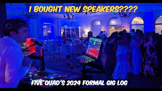 DJ GIG LOG | COLLEGE EVENT + I NEVER THOUGHT I'D BUY THIS - FIVE QUAD 2024 FORMAL