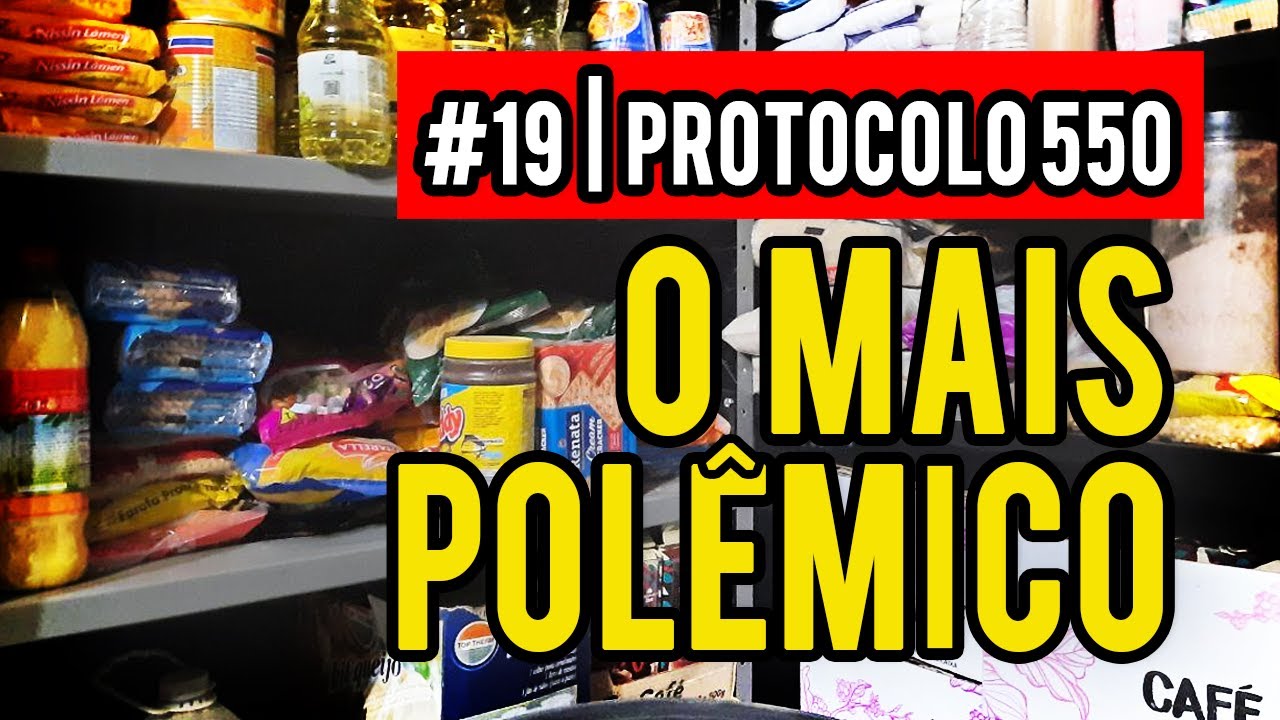 CAFÉ DA MANHÃ | ARMAZENAR ALIMENTOS | PROTOCOLO 550 #19