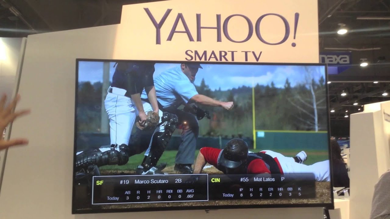 Yahoo's Smart TV Platform @CES2014 - YouTube