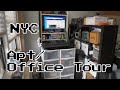 NYC Apartment/Office Room Tour