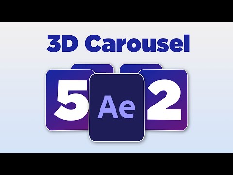 How to Make a 3D Carousel in After Effects – Quick & Easy Tutorial