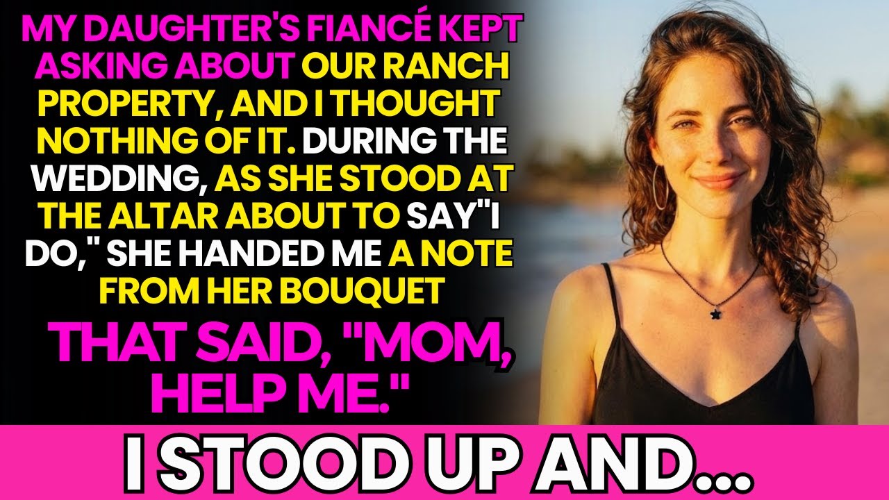 Revenge Stories| During Her Wedding Ceremony, My Daughter Pulled A Note From Her Bouquet And Handed.