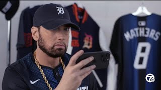 Eminem's appearance in jersey reveal is just the start of Tigers partnership