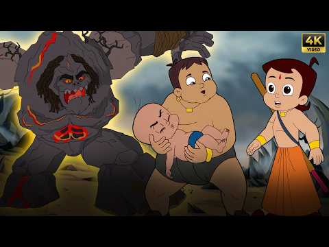 Chhota Bheem - Rakshas Se Jung | Kaun Jeetega? | 4K Cartoons for Kids | Fun Kids Videos in Hindi
