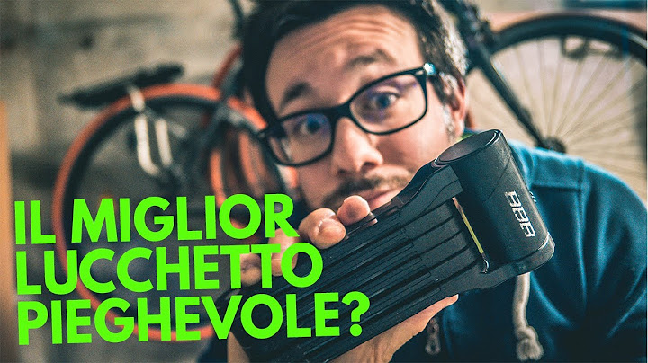 IL MIGLIOR LUCCHETTO PIEGHEVOLE? - RECENSIONE POWERFOLD BBBCYCLING (DOPO 2 ANNI DI UTILIZZO)