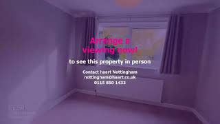 Virtual Viewing of this 2 bedroom flat / apartment For Sale in Conway Road, Nottingham from haart