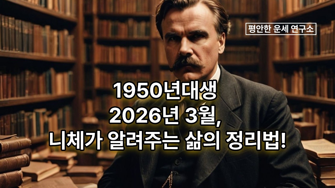 50년대생에게 니체가 남긴 한 문장 | 이제는 조금 내려놓으셔도 됩니다