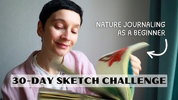 What happens when you sketch nature every day? (A month-long experiment!) 🎨