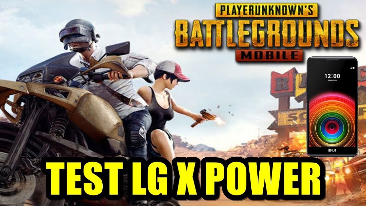 TEST PUBG MOBILE LG X POWER