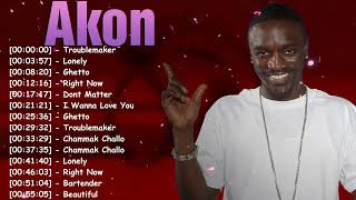 Akon Greatest Hits Album 2025  Top 20  Including Lonely Smack That