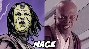 ¿Quién entrenó a Mace Windu?